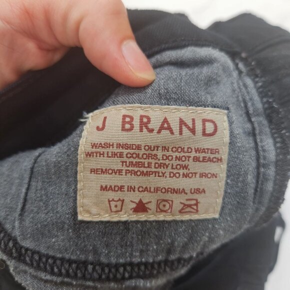 J Brand Dark Wash Stretch Bootcut Denim Jeans Women's 28 - Picture 8 of 9